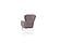 Bravo Chair - Brown by Furnia Furniture
