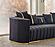 Ceko Stationary Sofa - Black by Furnia Furniture