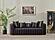 Ceko 2-Pieces Sofa & Loveseat Set - Black by Furnia Furniture