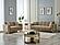 Clara 2-Pieces Sofa & Loveseat Set - Beige by Furnia Furniture