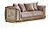 Elegance Stationary Loveseat - Beige by Furnia Furniture
