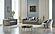 Elegance Stationary Loveseat - Light Grey by Furnia Furniture