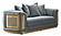 Elegance Stationary Loveseat - Light Grey by Furnia Furniture