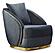 Elegance Chair - Dark Grey by Furnia Furniture