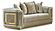 Elegance 2-Pieces Sofa & Loveseat Set - Cream by Furnia Furniture