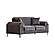 Everest Convertible Loveseat - Grey by Furnia Furniture