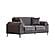 Everest 2-Pieces Sofa & Loveseat Set - Grey by Furnia Furniture