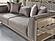 Gokce Stationary Sofa - Grey by Furnia Furniture