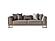 Gokce 2-pieces Sofa & Chair Set - Grey by Furnia Furniture