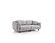 Happy 2-Pieces Sofa & Chair Set - Grey by Furnia Furniture