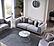 Kapadokya Stationary Sofa - Grey by Furnia Furniture