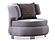 Kapadokya Chair - Grey by Furnia Furniture