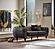 Lima 2-Pieces Sofa & Loveseat Set - Black by Furnia Furniture