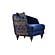 Lima Chair - Blue by Furnia Furniture