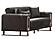 Lotus Convertible Loveseat - Grey by Furnia Furniture