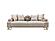 Monza 2-Pieces Sofa & Loveseat Set - Cream by Furnia Furniture