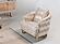 Monza Chair - Cream by Furnia Furniture