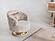 Delux Chair - Cream by Furnia Furniture