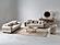 Delux Chair - Cream by Furnia Furniture