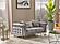 Munich Stationary Loveseat - Grey by Furnia Furniture