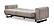 Nero Convertible Loveseat - Light Grey by Furnia Furniture