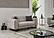 Nero Convertible Loveseat - Light Grey by Furnia Furniture