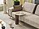Nirvana Stationary 4 Seat Sofa Beige by Furnia Furniture