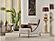 Nirvana 2-Pieces Sofa & Chair - Beige by Furnia Furniture