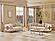 Nova Stationary Loveseat - Cream by Furnia Furniture