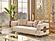 Nova Stationary Sofa - Cream by Furnia Furniture