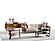 Odin Convertible 4 Seater Sofa - Cream by Furnia Furniture