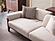 Odin 2-Pieces Sofa & Chair Set - Cream by Furnia Furniture
