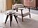 Odin Chair - Cream by Furnia Furniture