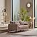 Orion 2-Pieces Sofa & Loveseat Set - Cream by Furnia Furniture