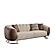 Palmera Stationary Sofa Cream by Furnia Furniture