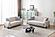 Palermo 2-Pieces Sofa & Loveseat Set - Cream by Furnia Furniture