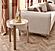 Paris Stationary Loveseat - Cream by Furnia Furniture