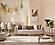 Paris 2-Pieces Sofa & Loveseat Set - Cream by Furnia Furniture