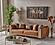 Paris Stationary 4 Seat Sofa - Brown by Furnia Furniture