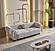 Parma Convertible Sofa - Light Grey by Furnia Furniture