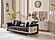 Romans Stationary Sofa - Black by Furnia Furniture