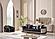 Romans Chair - Black by Furnia Furniture