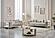 Romans 2-Pieces Sofa & Loveseat Set - Cream by Furnia Furniture