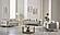 Romans 2-Pieces Sofa & Loveseat Set - Cream by Furnia Furniture