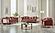 Romans 2-Pieces Sofa & Loveseat Set - Brick by Furnia Furniture