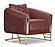 Romans Chair - Brick by Furnia Furniture