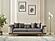 Romans 2-Pieces Sofa & Loveseat Set - Grey by Furnia Furniture