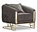 Romans Chair - Grey by Furnia Furniture