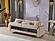 Royal Convertible Sofa - Beige by Furnia Furniture