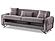 Royal Convertible Sofa - Light Grey by Furnia Furniture